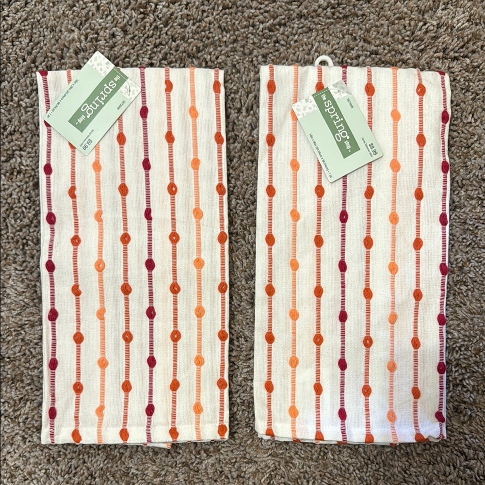 Hobby Lobby Set Of 2 Kitchen Towel Set